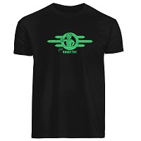 Fallout T-Shirt Join Vault-Tec glow-in-the-dark Black (L) (Merchandise)