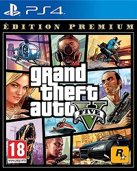 GTA 5 - Grand Theft Auto V [Premium uncut Edition] - Cover beschdigt (PS4)