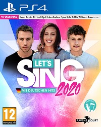 Lets Sing 2020 mit deutschen Hits - Cover beschdigt (PS4)