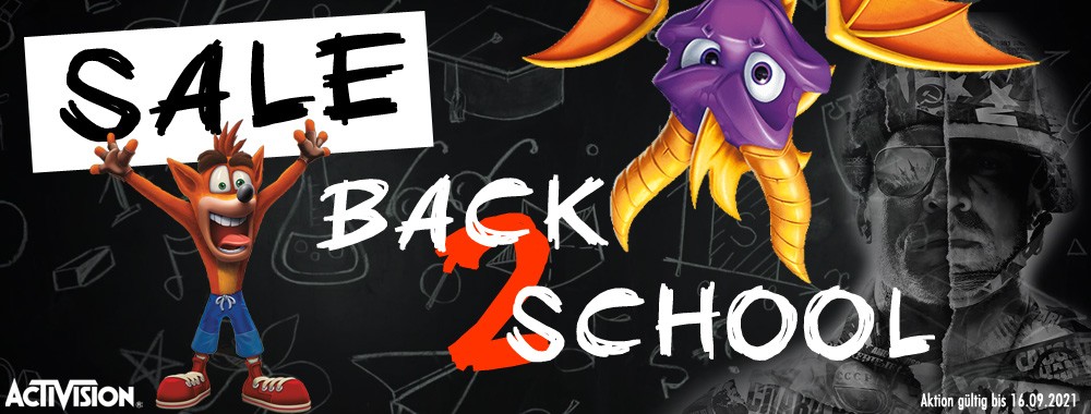 Activision Back 2 School Promotion
