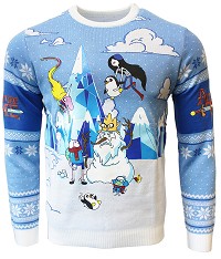 Adventure Time Festive Winter Xmas Pullover (XL) (Merchandise)