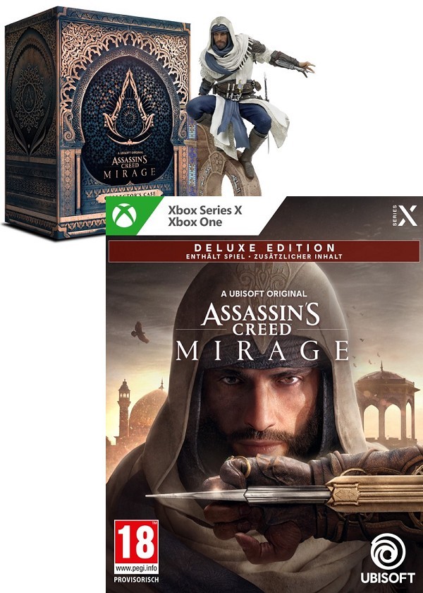 Xbox Assassins Creed Mirage Collectors Uncut Edition Pegi Bestellen