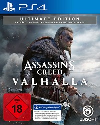 Assassins Creed Valhalla [Ultimate USK uncut Edition] - Cover beschädigt (PS4)