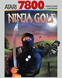 Atari 2600+ Ninja Golf Game Cartridge (Gaming Zubehör)