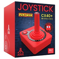 Atari Pac-Man CX40+ Wireless Joystick (Red) (Gaming Zubehr)