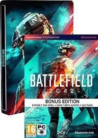 Battlefield 2042 [Limited Steelbook Bonus uncut Edition] (Code in a Box) (PC)