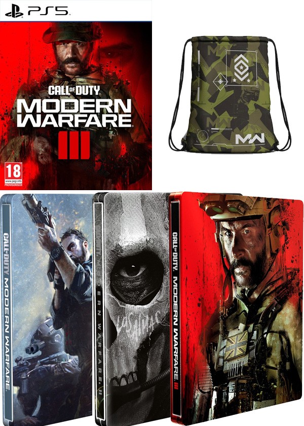 Steel Book Edition de Call of Duty Modern Warfare III avistado