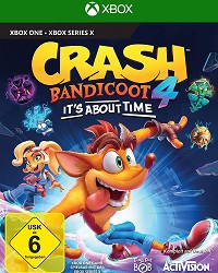Crash Bandicoot 4: Its About Time - Cover beschädigt (Xbox One)