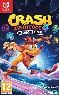 Crash Bandicoot 4: Its about time (PEGI) - Cover beschädigt (Nintendo Switch)