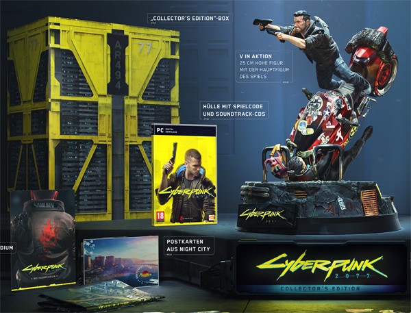 Pc Cyberpunk 2077 Collectors Uncut Edition Pegi Bestellen