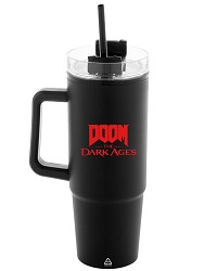 DOOM: The Dark Ages Insulated Mug Shield Black/Red (Merchandise)