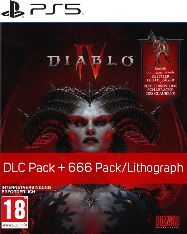 PS5™ Diablo 4 [Limited Day One Bonus PEGI 18 uncut Edition] (exklusiv