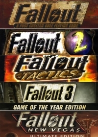 Fallout 1, 2, 3 GOTY, Tactics + New Vegas uncut Collection Pack (PC)