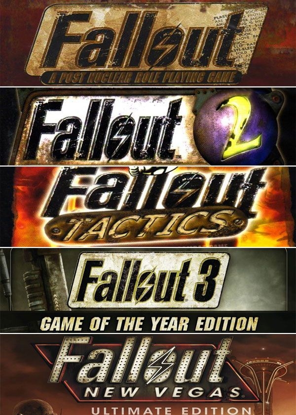 Fallout 1 2 3 Goty Tactics New Vegas Uncut Collection Pack Pc Pegi Usk