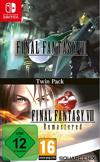 Final Fantasy VII + Final Fantasy VIII Remastered Twin Pack - Cover beschädigt (Nintendo Switch)