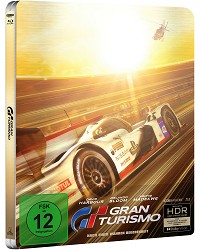 Gran Turismo [Limited Steelbook Edition] (4K-UHD + Bluray) (4K Ultra HD)