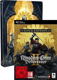 Kingdom Come: Deliverance II [Limited Gold Steelbook uncut Edition] (Code in a Box) (PC)