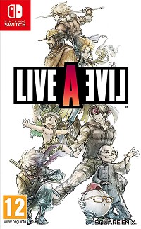 LIVE A LIVE - Cover beschädigt (Nintendo Switch)