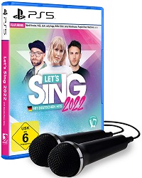 Lets Sing 2022 mit deutschen Hits [+ 2 Mics] - Cover beschädigt (PS5™)