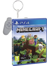 Minecraft Bedrock Edition + PSX Retro Keychain (D1 Edition) (PS4)