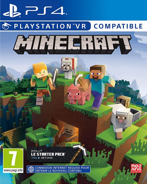 Ps4 Minecraft Bedrock Edition Vr Kompatibel Pegi Bestellen