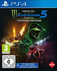 Monster Energy Supercross - The Official Videogame 5 - Cover beschädigt (PS4)