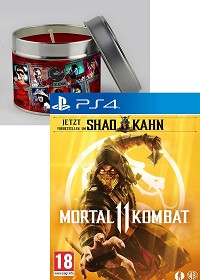 Mortal Kombat 11 [Limited Day 1 uncut Edition] inkl. Shao Kahn + Limitierte MK11 Kerze (PS4)