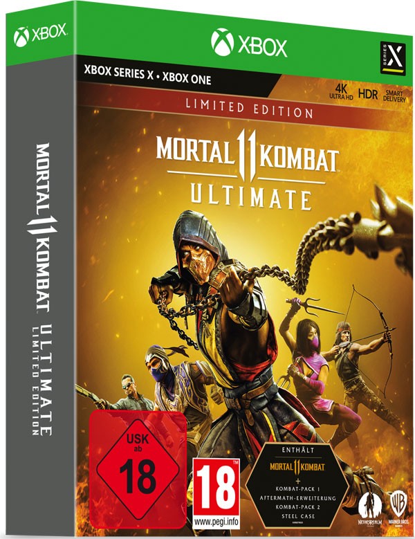 mortal kombat 11 steelbook ps4