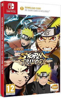 Naruto Shippuden: Ultimate Ninja Storm Trilogy (Code in a Box) - Cover beschädigt (Nintendo Switch)