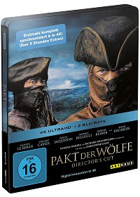 Pakt der Wölfe [Limited Steelbook uncut Directors Cut Edition] (4K Ultra HD)