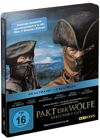 Pakt der Wlfe [Limited Steelbook uncut Directors Cut Edition] (4K Ultra HD)