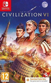 Sid Meiers Civilization VI (Code in a Box) - Cover beschdigt (Nintendo Switch)