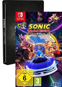 Sonic Racing: CrossWorlds [Day 1 Limited Logo Steelbook Edition] (Switch)