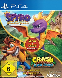 Spyro Reignited Trilogy + Crash Bandicoot N Sane Trilogy Bundle (PS4)