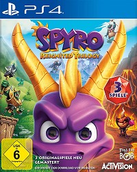 Spyro: Reignited Trilogy (USK) - Cover beschädigt (PS4)