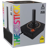 The CX Stick: Solus Atari USB Joystick  [Black] (Gaming Zubehör)
