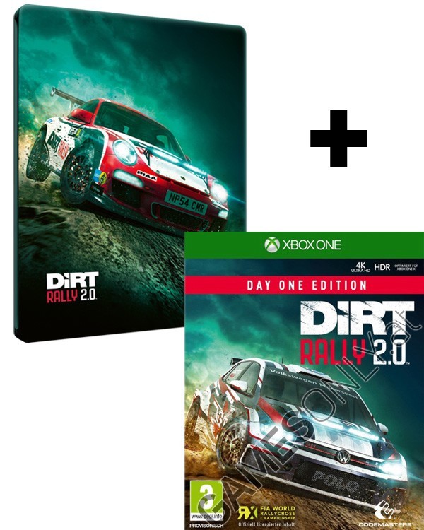 Xbox One Dirt Rally 2 0 Day One Steelbook Edition Inkl