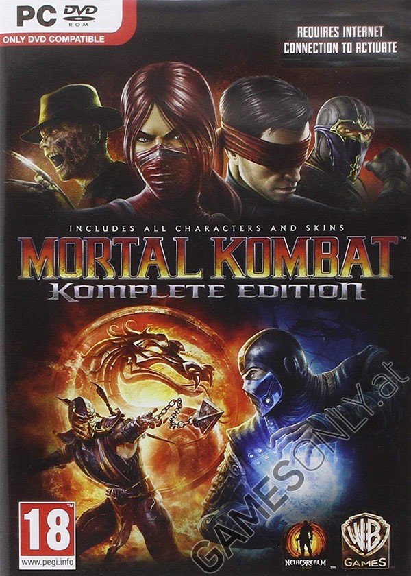 PC - Mortal Kombat 9 Komplete [indizierte uncut Edition ...