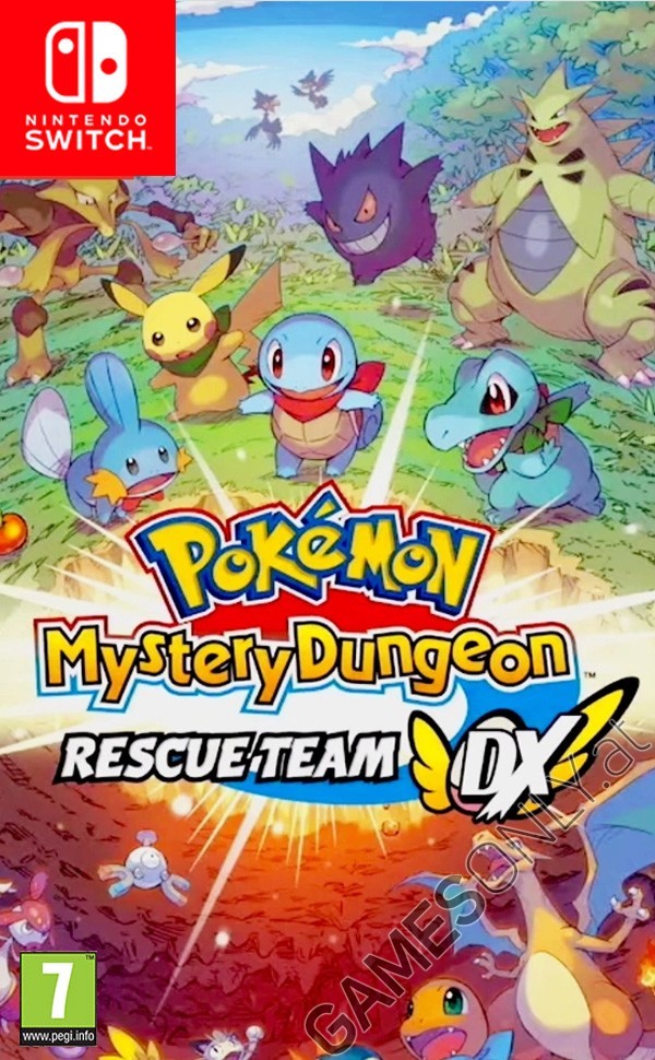 Nintendo Switch Pokemon Mystery Dungeon Rescue Team DX