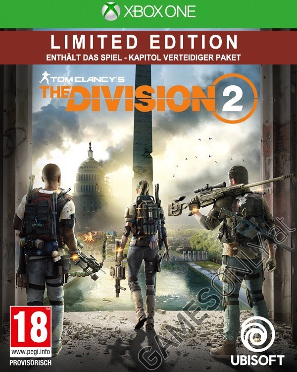 Xbox One Tom Clancys The Division 2 Limited Uncut Edition Pegi Bestellen