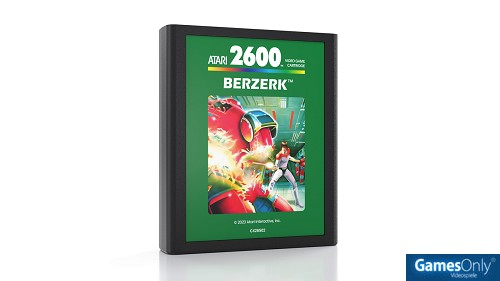 Atari 2600+ Berzerk Enhanced Edition Game Cartridge Gaming Zubehör