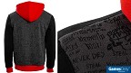 Dying Light 2 Murals Black/Red Zip Hoodie Merchandise