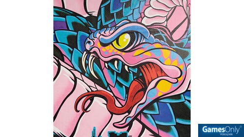 Saints Row Snake Mural Messenger Tasche Merchandise