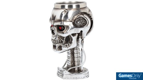 Terminator 2 Head Kelch Merchandise
