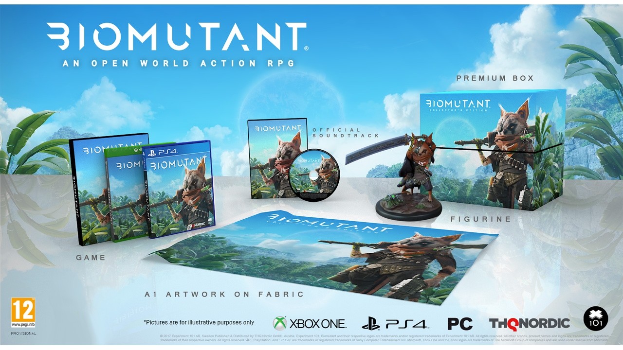 biomutant collector's edition statue