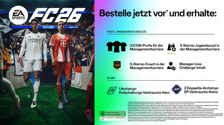 EA SPORTS FC 26 [Bonus AT Edition] inkl. EA SPORTS FC Schal