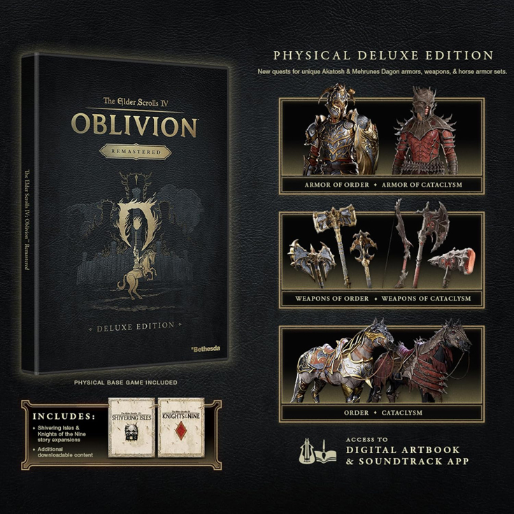 The Elder Scrolls IV Oblivion Remastered [Deluxe uncut Edition]