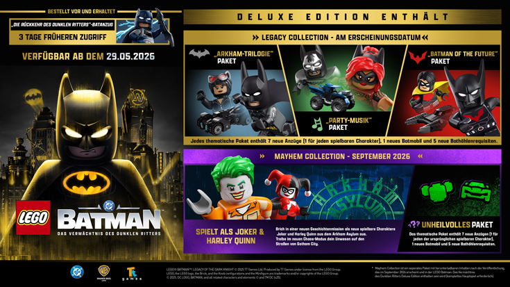 LEGO Batman Das Vermächtnis des dunklen Ritters [Deluxe Edition]