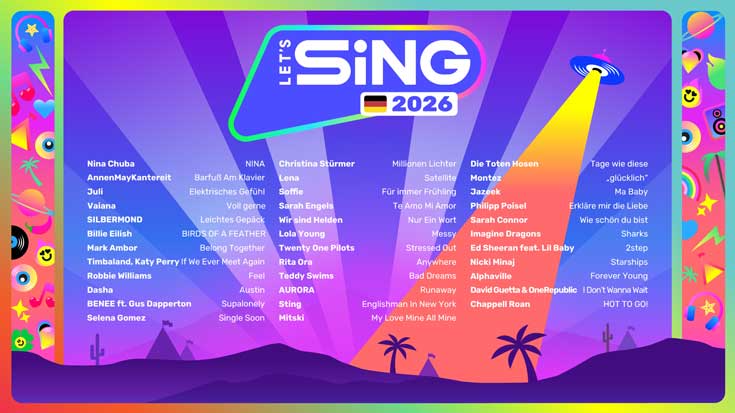 Lets Sing 2026 mit deutschen Hits [ohne Mics]