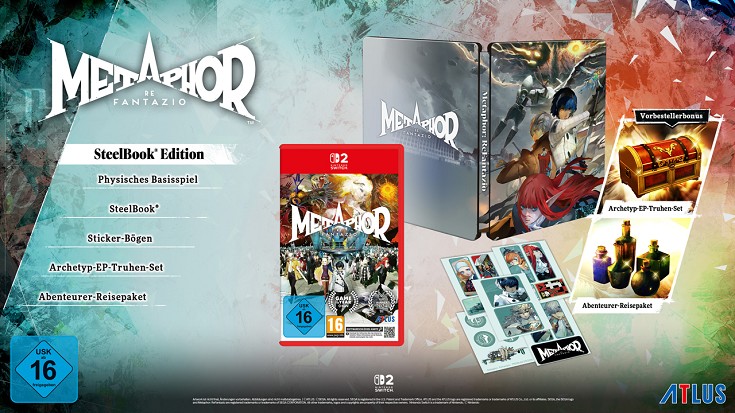 Metaphor: ReFantazio [Steelbook Bonus Edition]